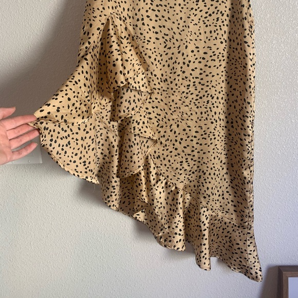 Leopard silk skirt - Picture 3 of 5